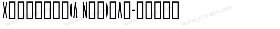 Xenophobia Nominal字体转换